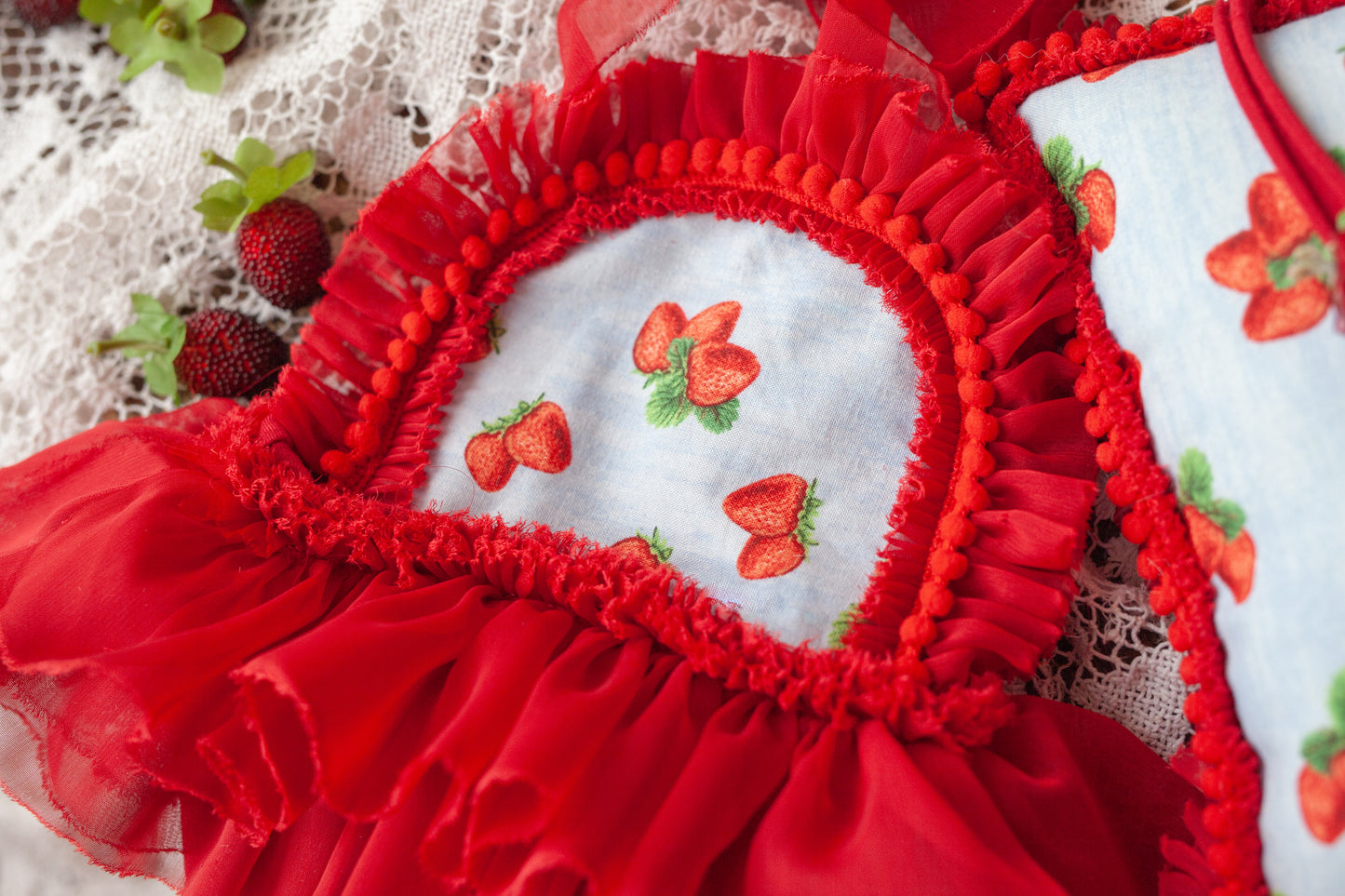 Strawberry - Newborn 3 piece set