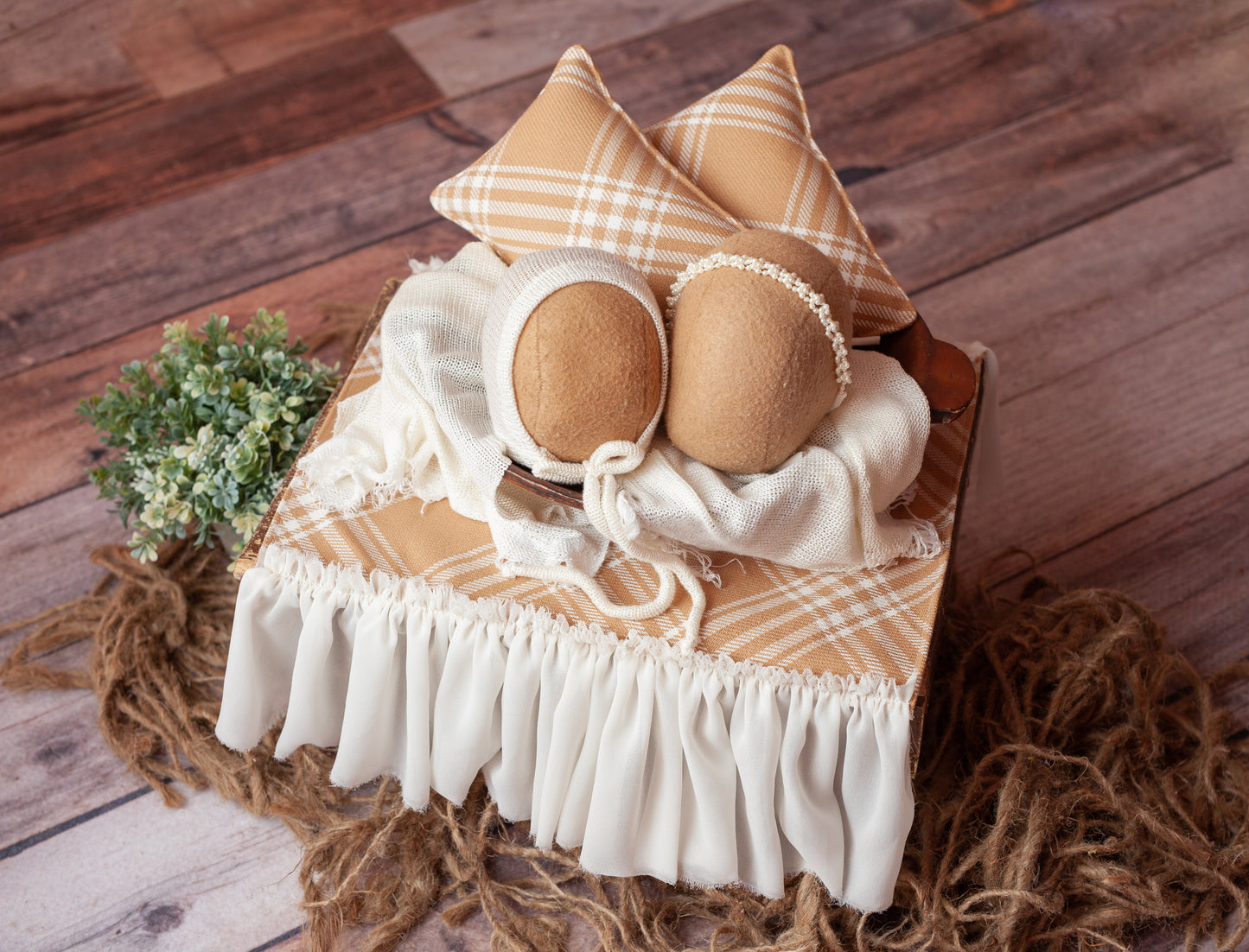 Cameron in Cream- 3 piece set with FREE HALO!