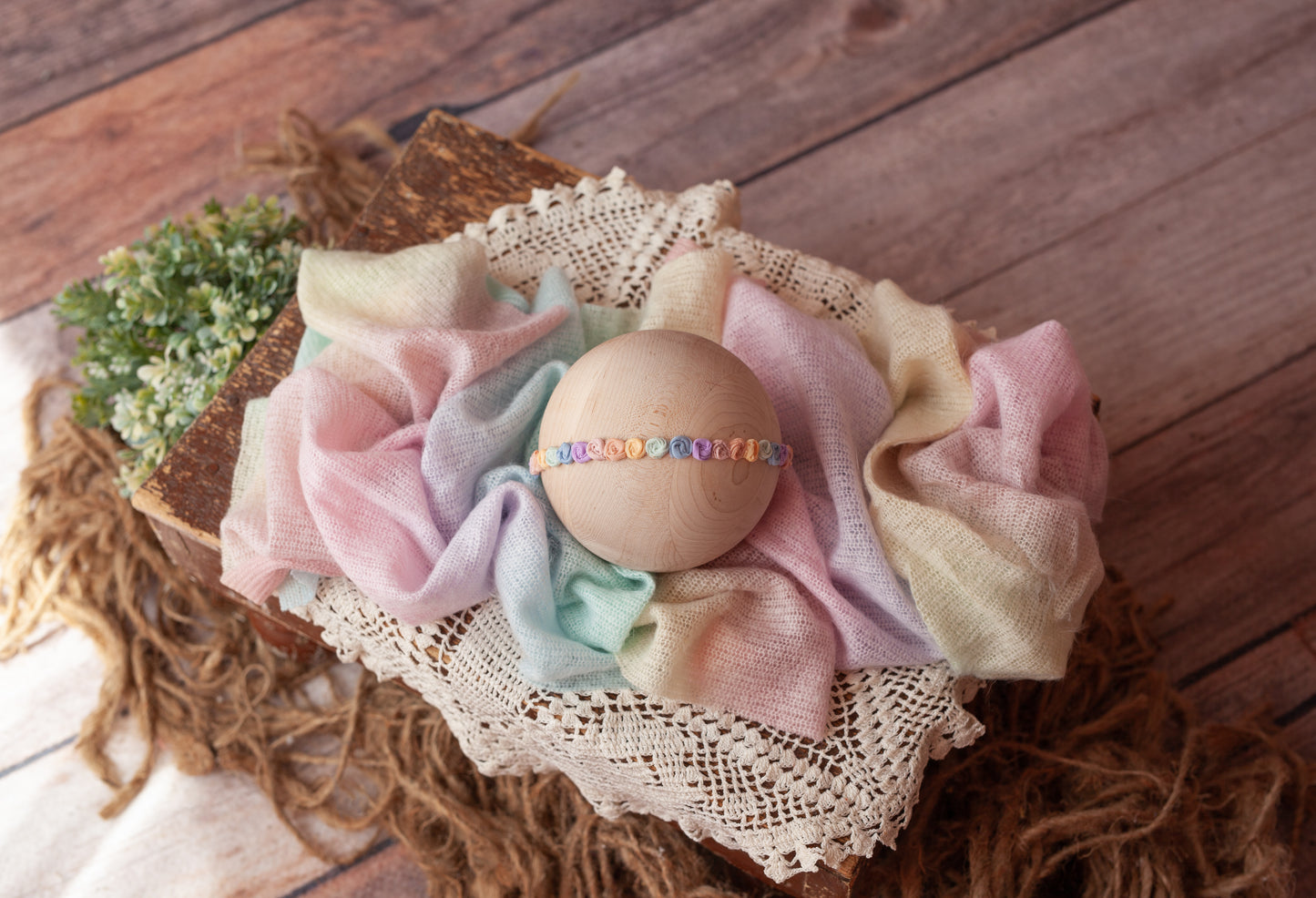 Rainbow Wrap and Halo