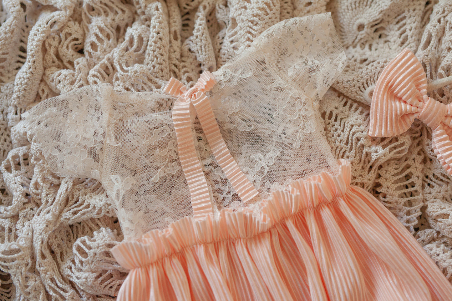 Peach and Lace