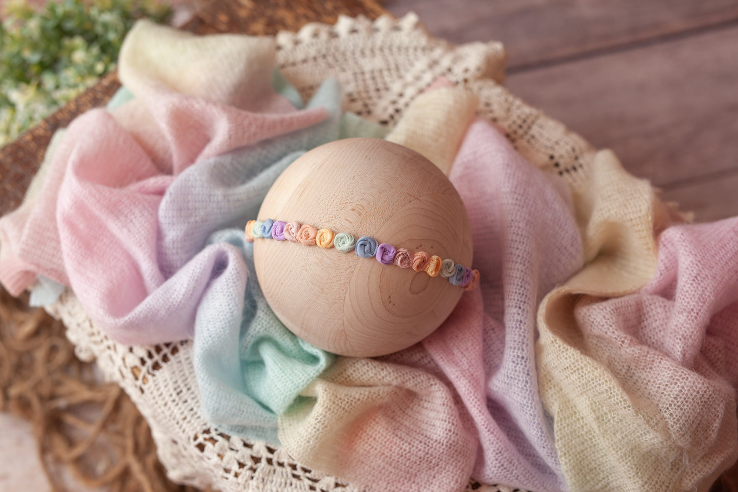 Rainbow Wrap and Halo