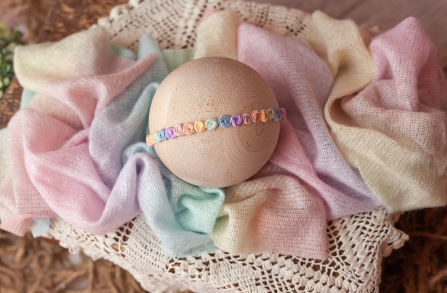 Rainbow Wrap and Halo