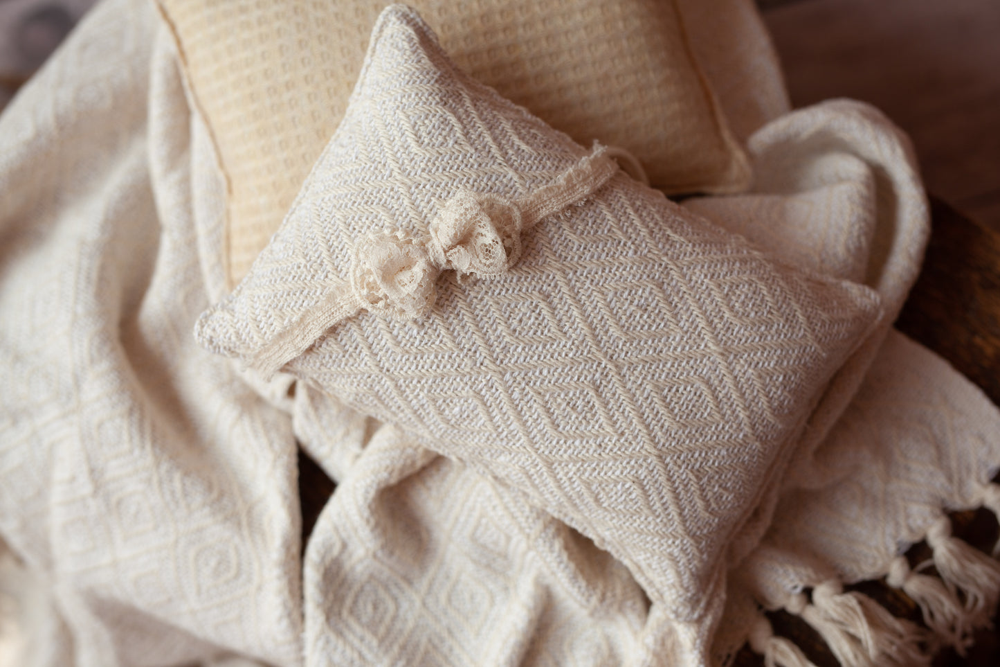 Cream, Beige and Textures - 9 piece set