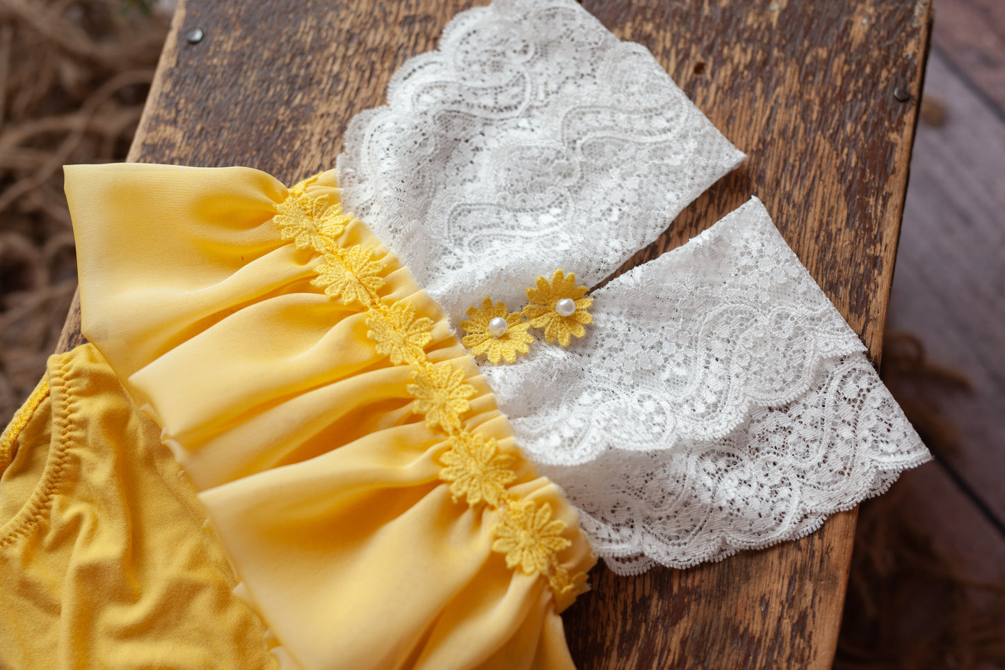 Dahlia - 2 piece NEWBORN romper