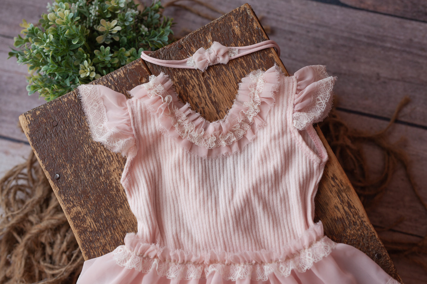 Petal Pink 9-12 Month 3 piece set