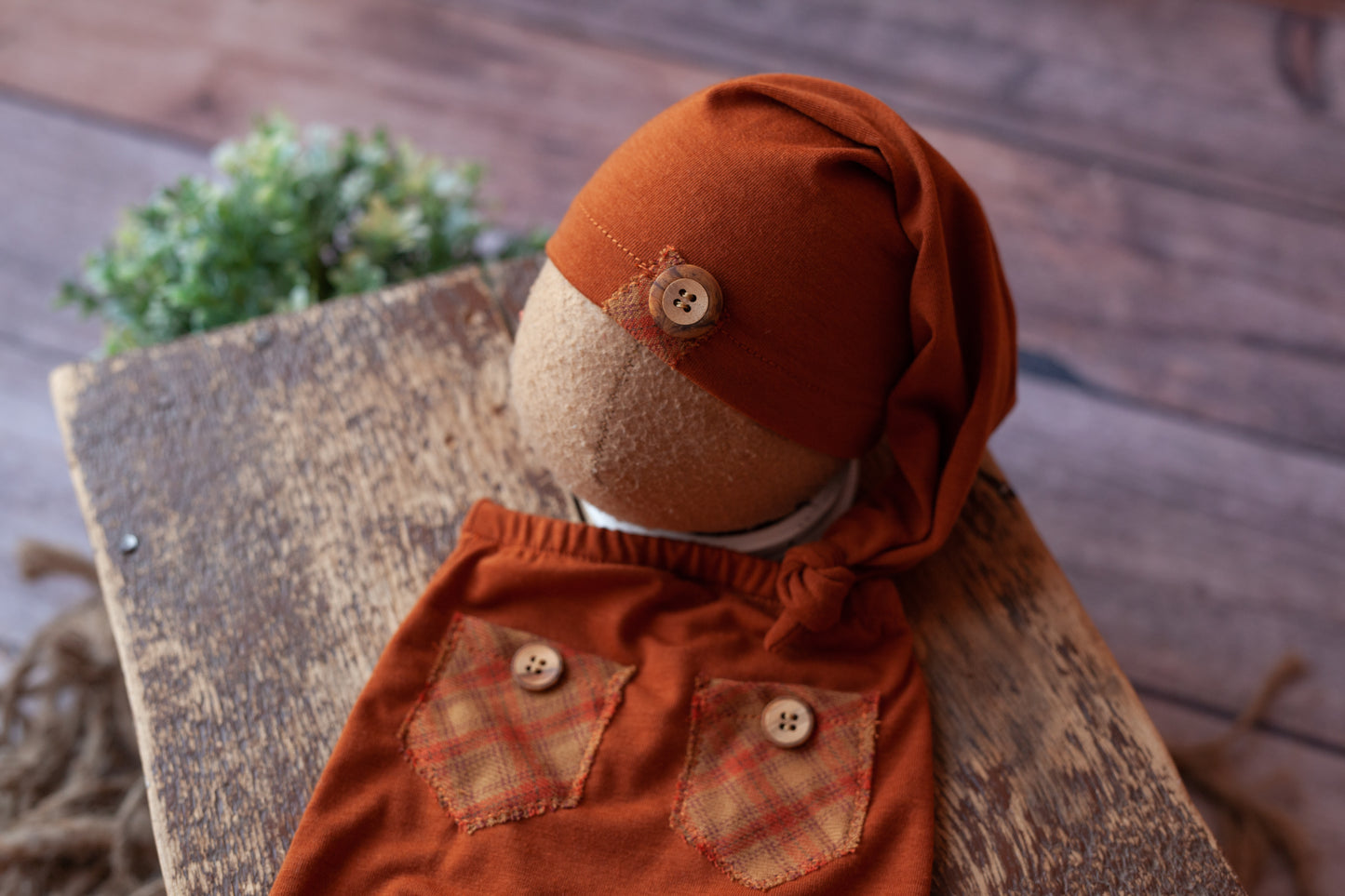 Scout - Newborn Pants and Sleepy Cap