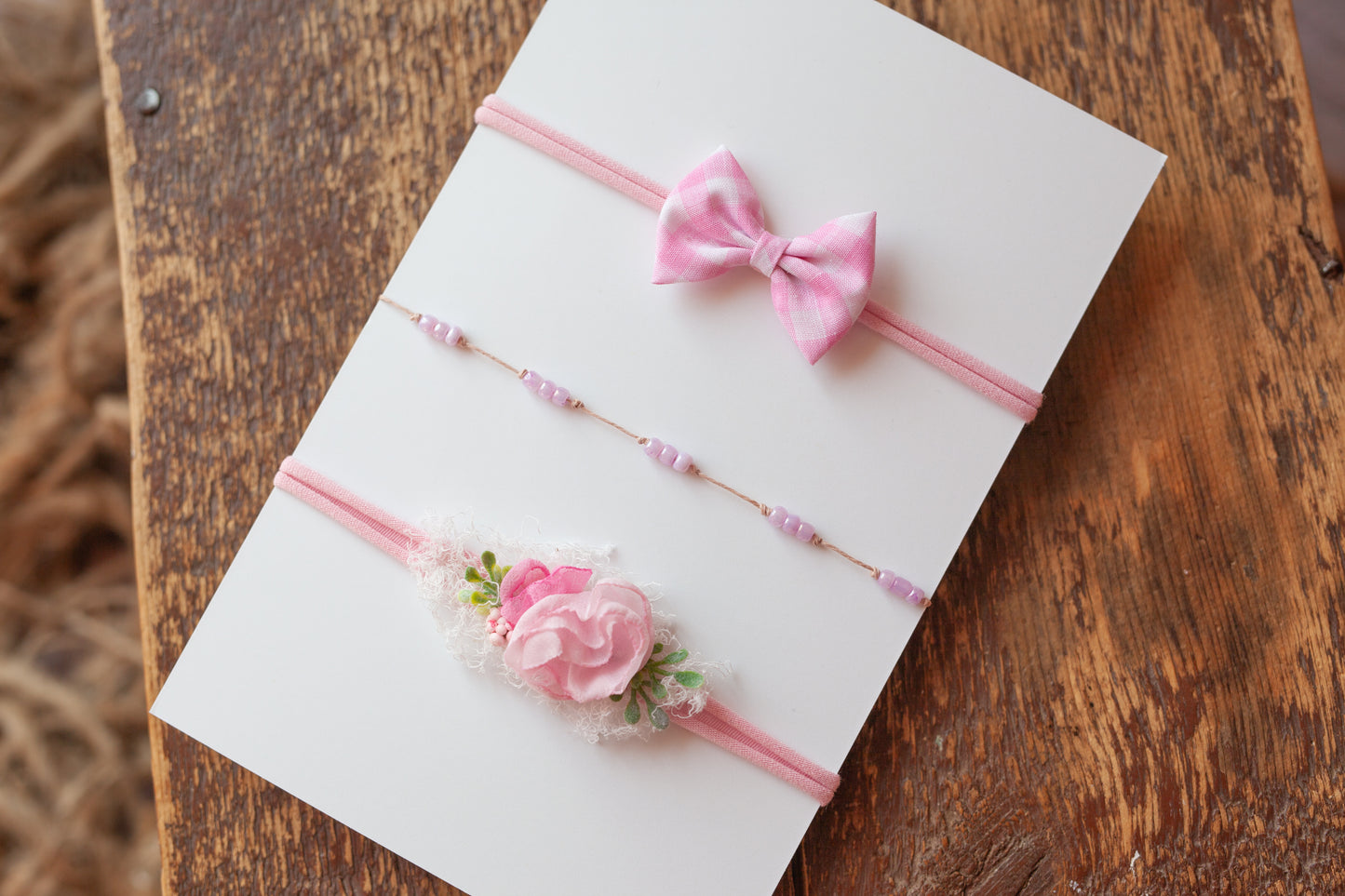 Inspired By 'the Barbs"- set of three tiebacks