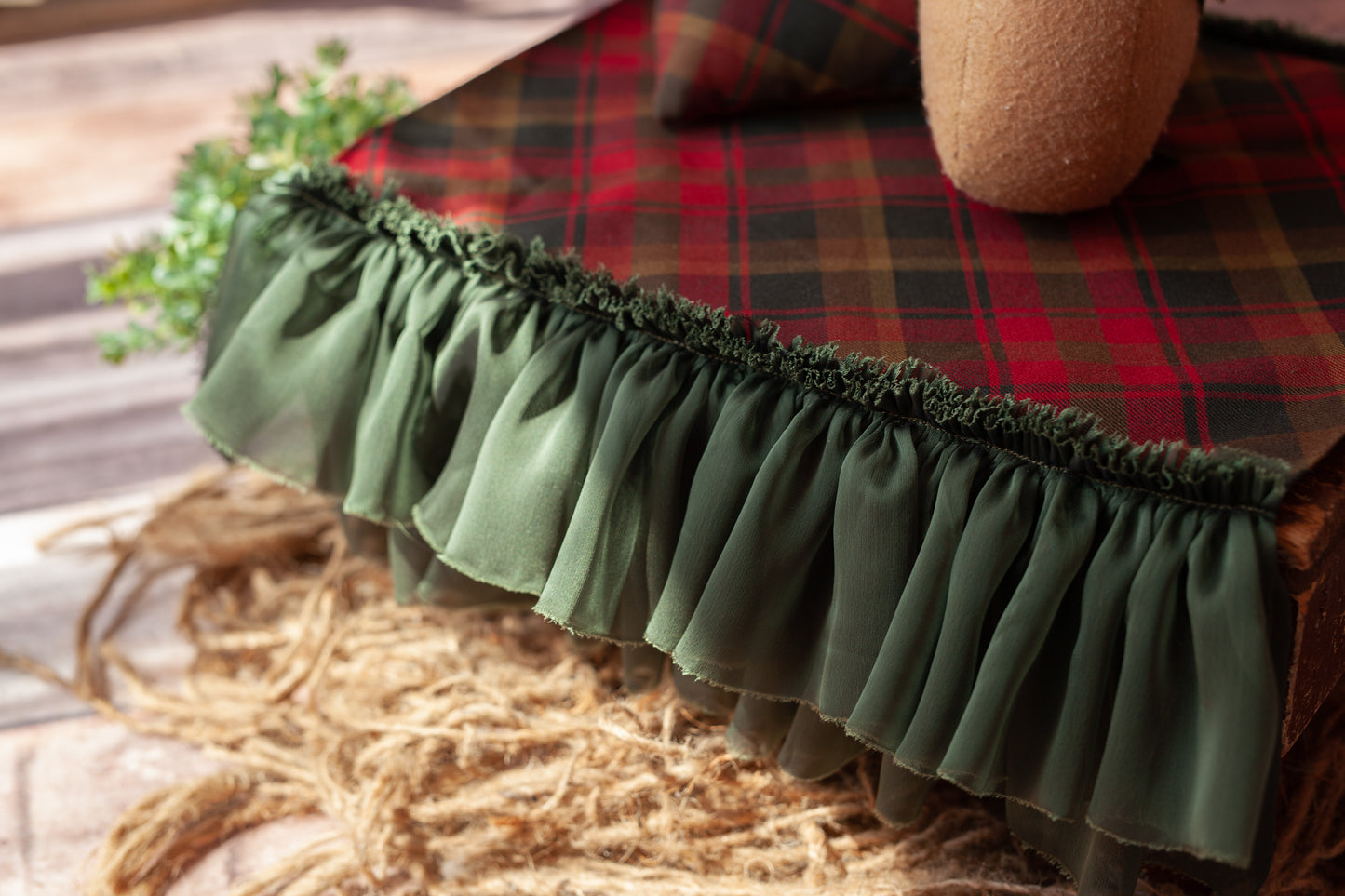 Cottage Christmas - 3 piece Tiny Bedspread Set