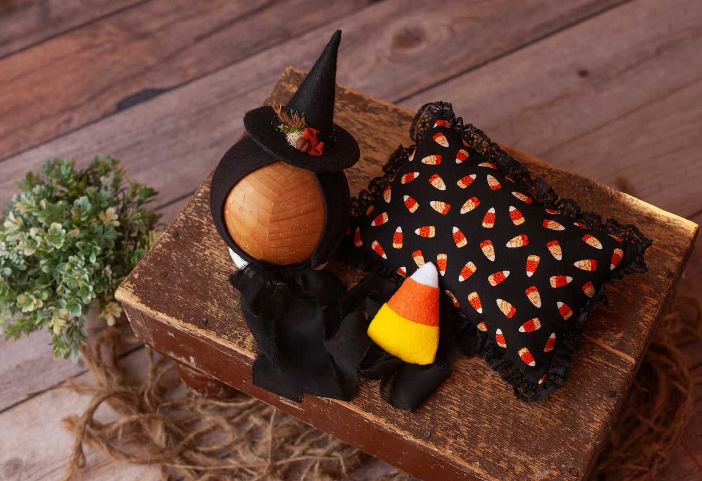 Witchy Hat 3 piece set