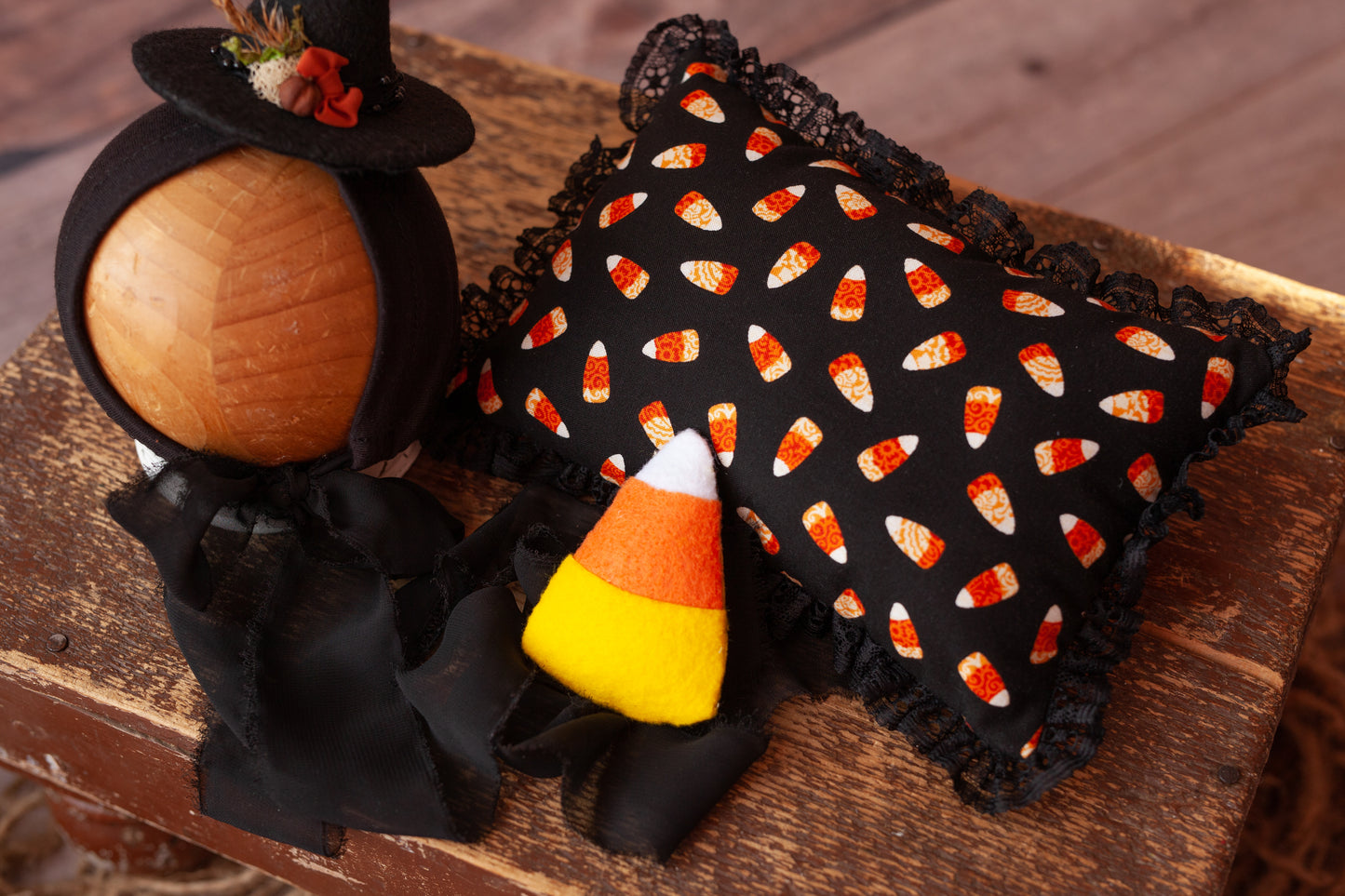 Witchy Hat 3 piece set