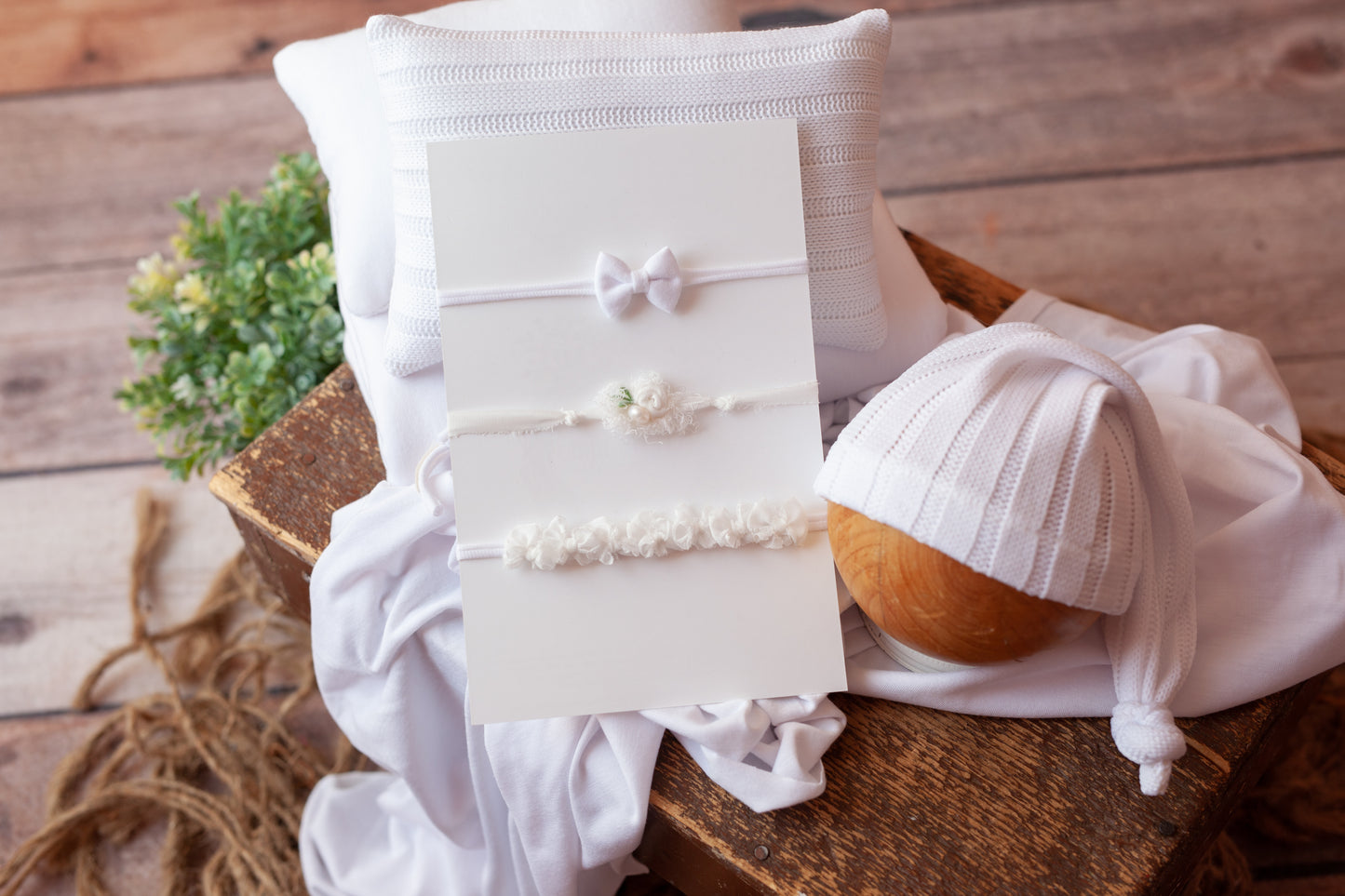 Ezra - Bright White 7 piece set