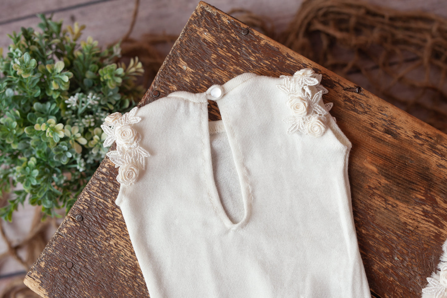 Giana - Newborn Romper with Removable Skirt