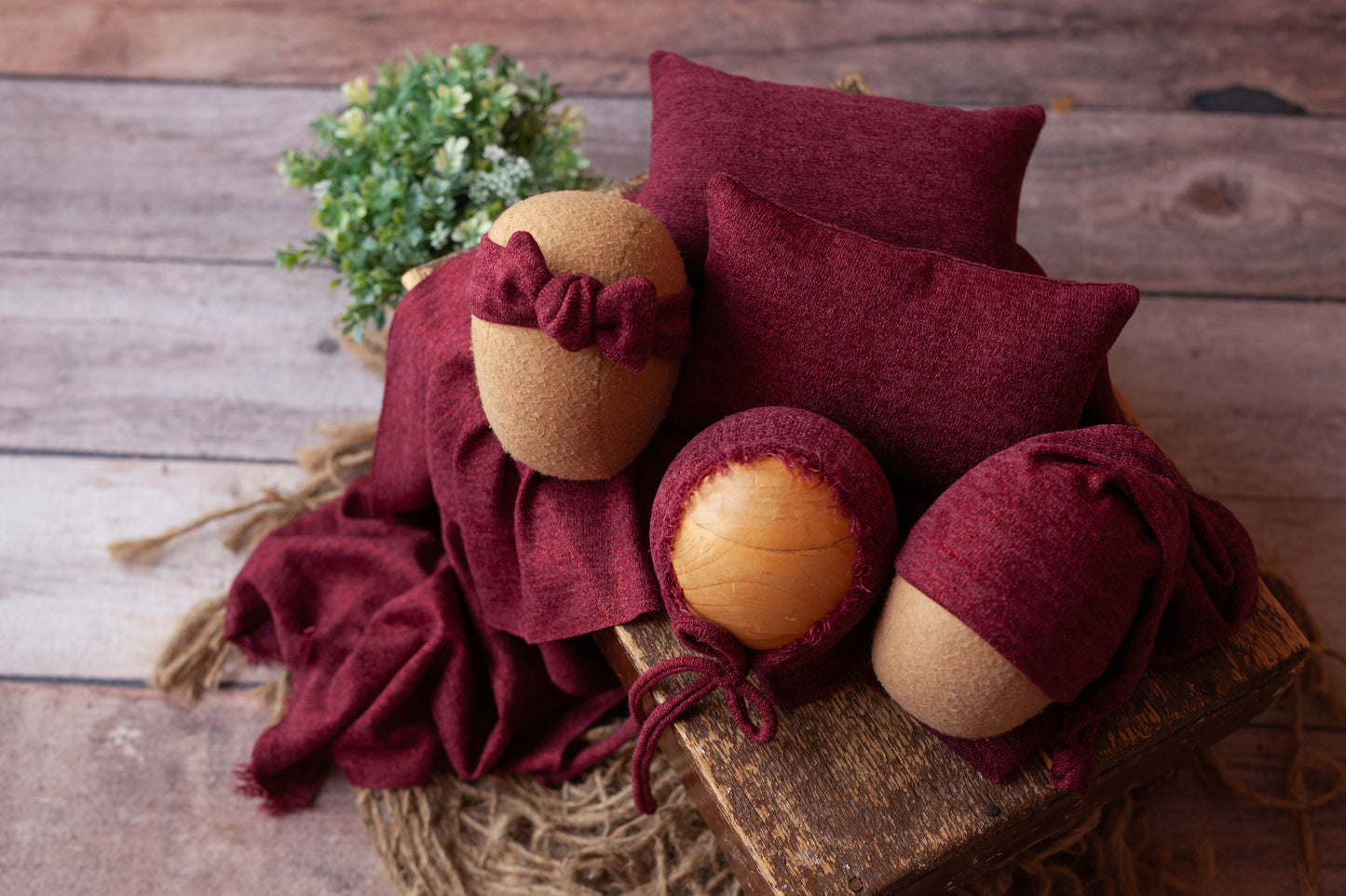 Cranberry - 5 piece set