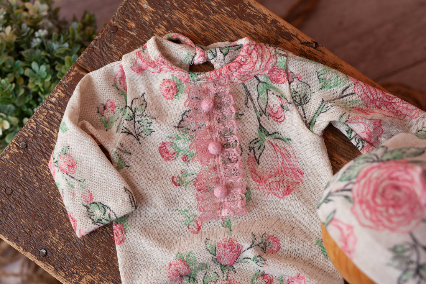 Bloom - Newborn Floral Sleeper Set