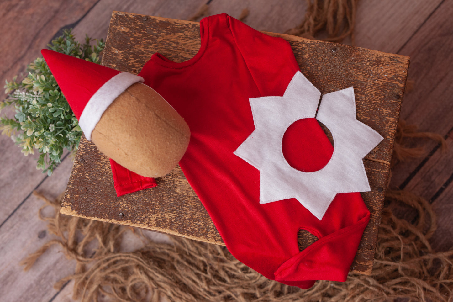 Newborn Red Elf Set