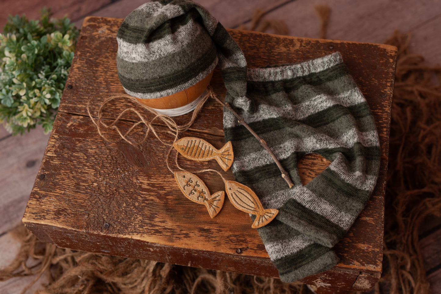 Newborn Pants and Sleepy Cap