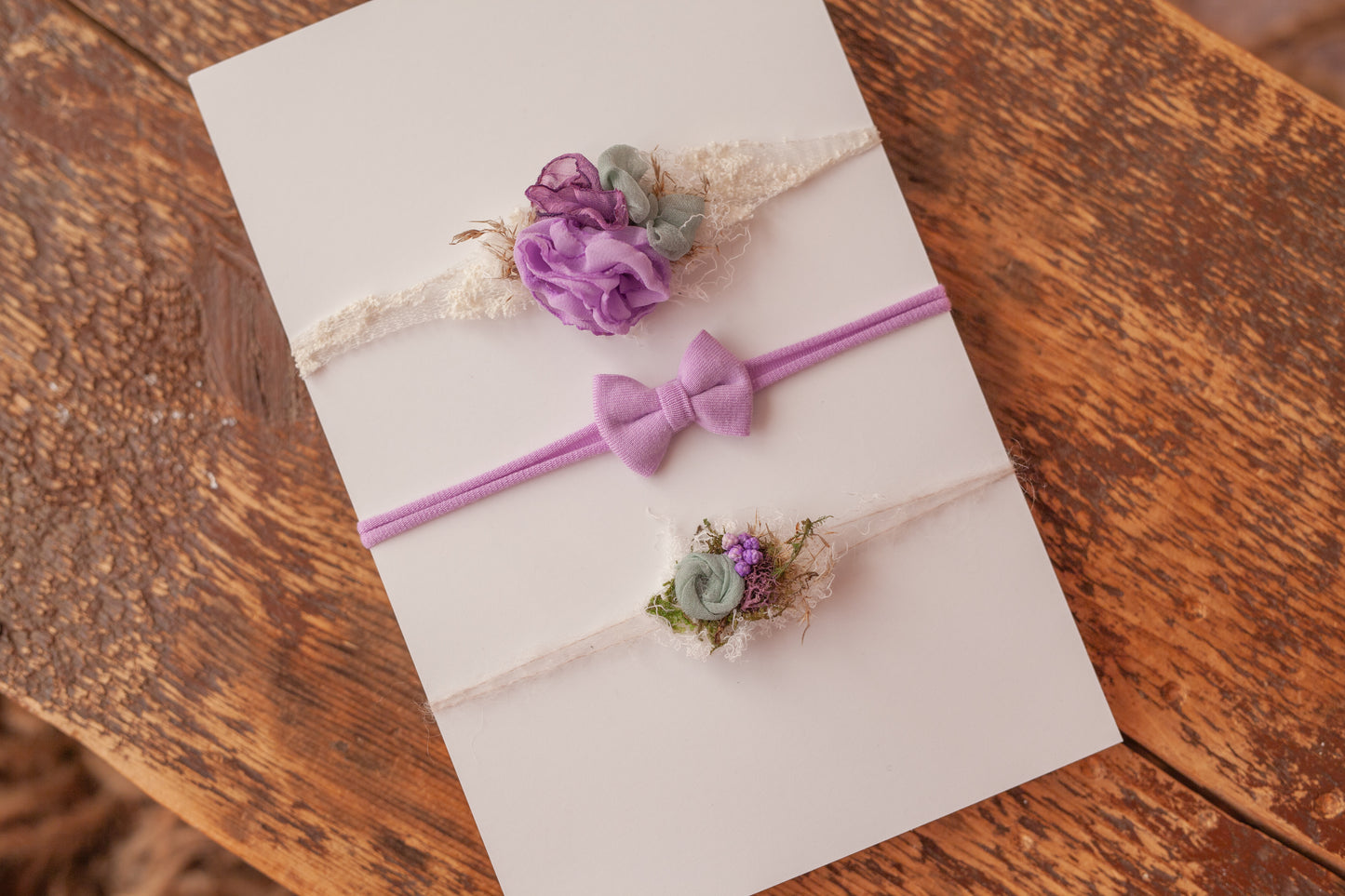 Three purple tieback FREE SHIPPING!