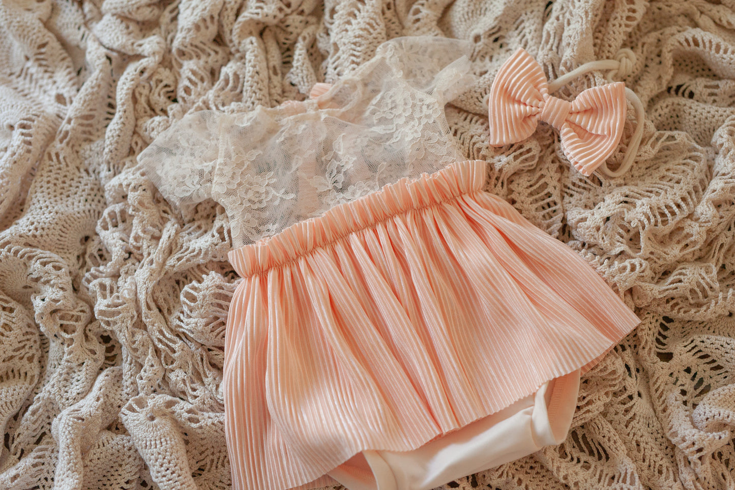 Peach and Lace