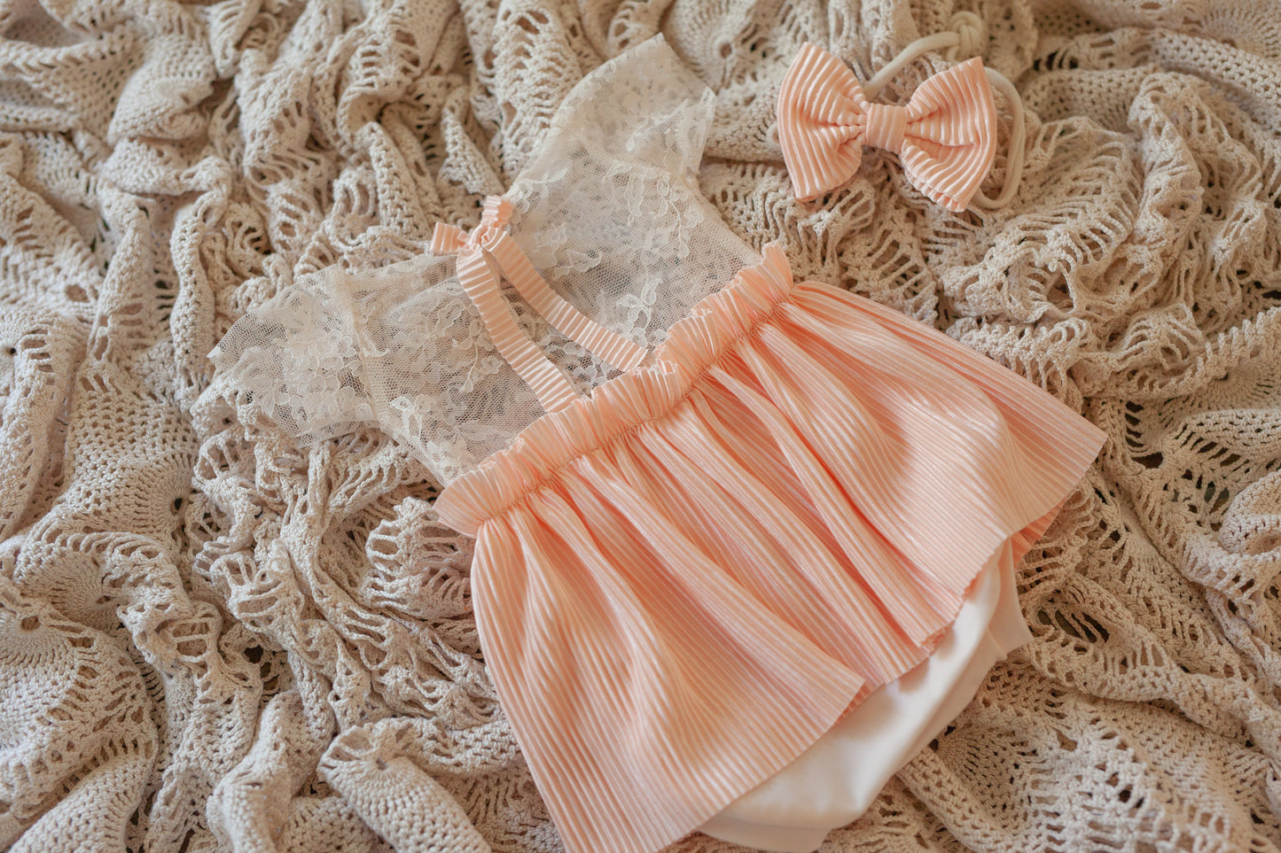 Peach and Lace