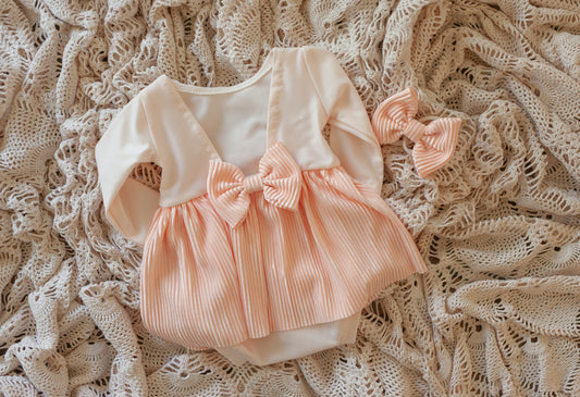 Ballerina in Peach