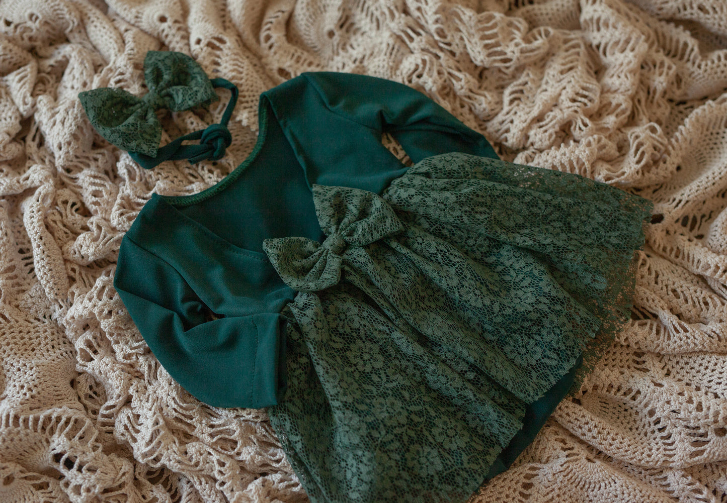 Ballerina in Winter Green