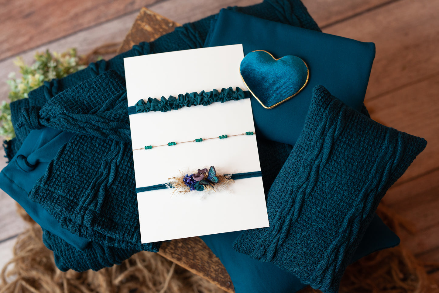Bermuda Blue - Cable Knit Set