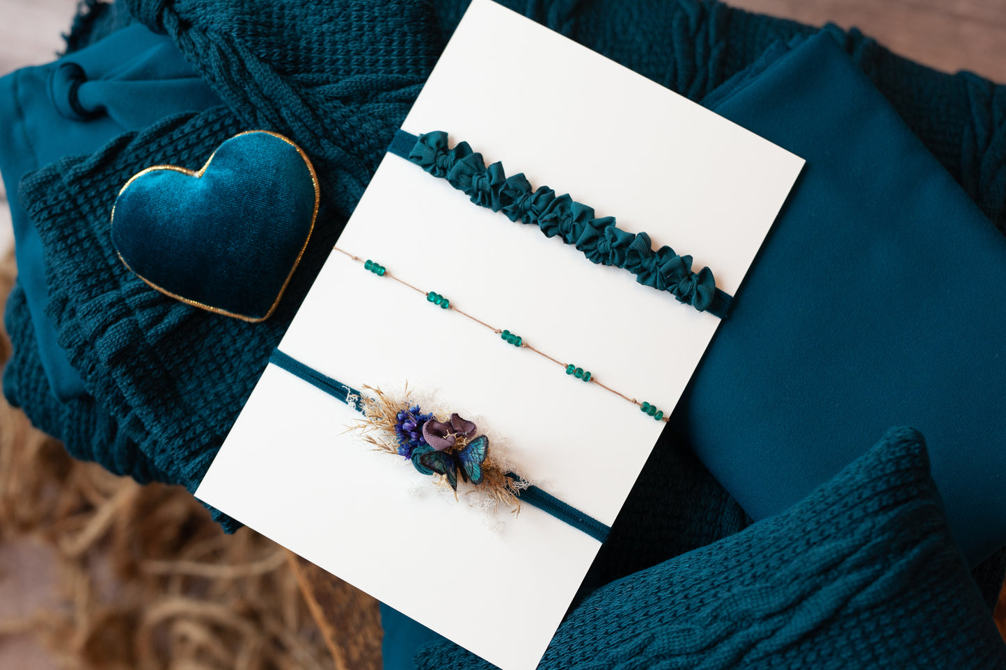 Bermuda Blue - Lux Cable Knit Set