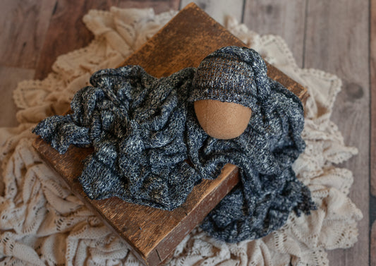 Damean - Newborn Sleepy Cap and Wrap.