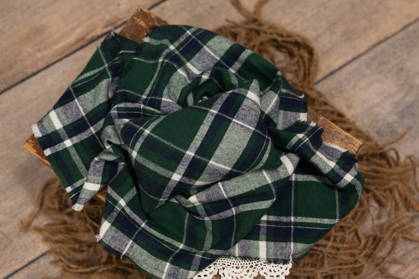 Miles - Plaid layer and Pillow set